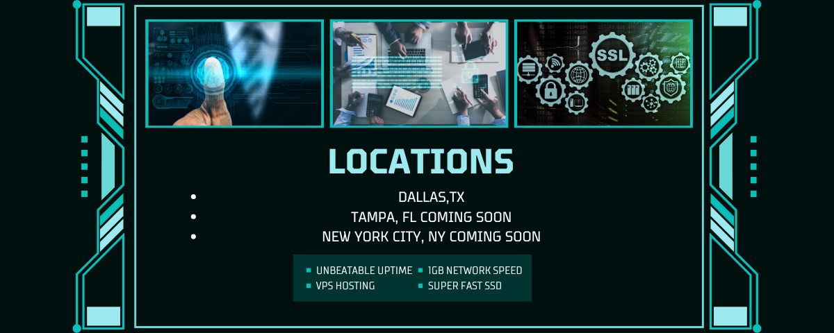 Hosting Locations Map
